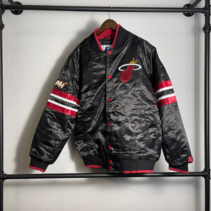 Men's Starter Miami Heat Jacket L